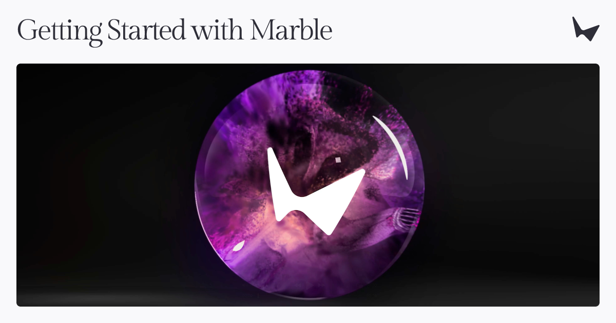Getting Started with Marble | World Labs