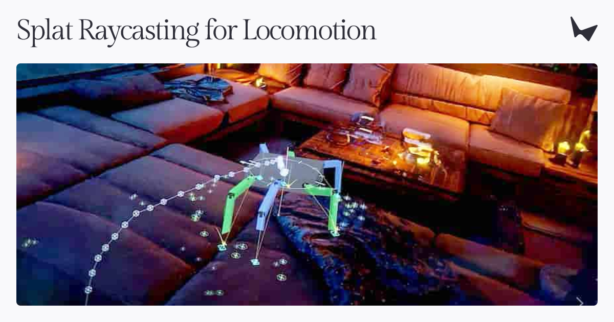 Splat Raycasting for Locomotion | Community Showcase | World Labs